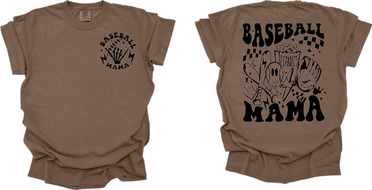 Baseball : Retro Mama - Tee