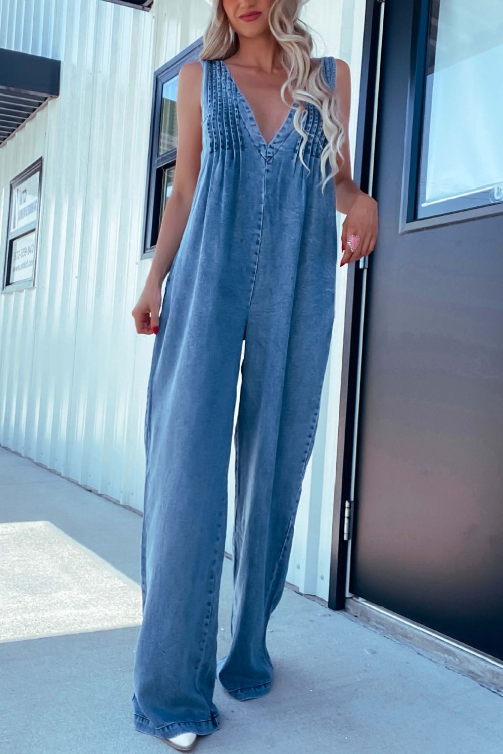 Denim Daydreams Jumpsuit